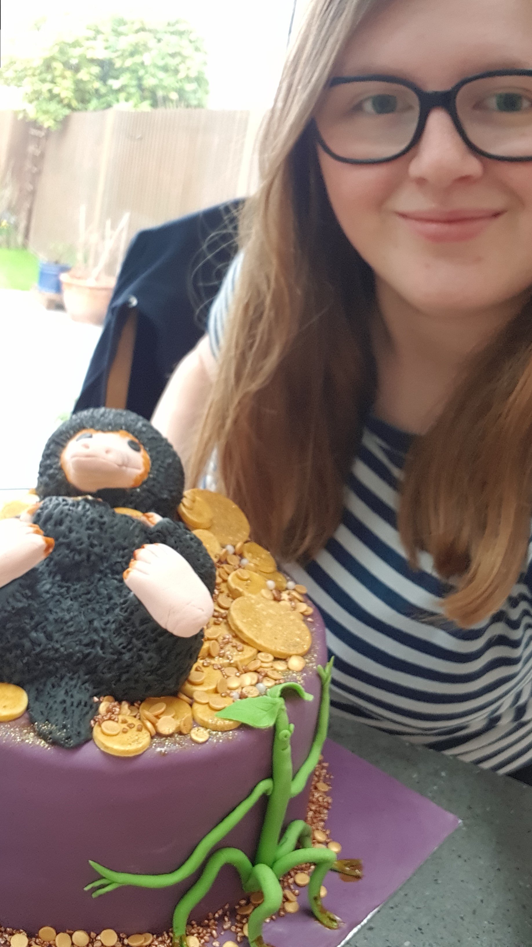 Sam and birthday cakes